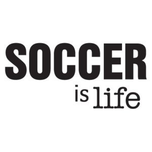 Soccer Is Life Wall Quotes™ Decal