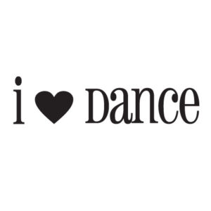 I Heart Dance Wall Quotes™ Decal