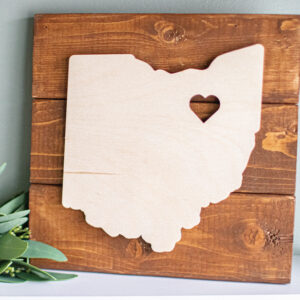 Home State Pallet Sign