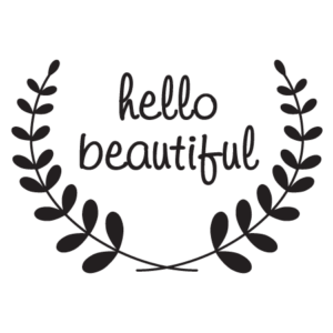 Hello Beautiful  Wall Quotes™ Decal