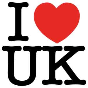 I [Heart] UK Wall Quotes™ Decal