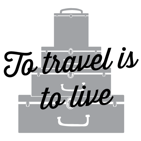 To Travel Is To Live Wall Quotes™ Decal