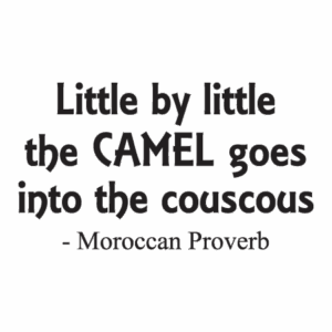 Camel and Couscous Wall Quotes™ Decal