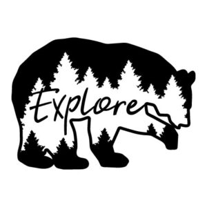Explore Bear Wall Quotes™ Decal