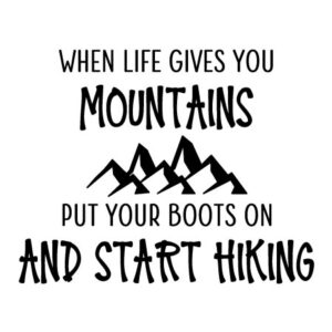 Start Hiking Wall Quotes™ Decal