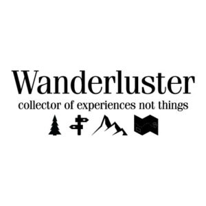 Wanderluster Wall Quotes™ Decal