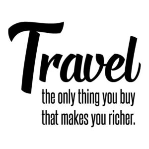 Makes You Richer Wall Quotes™ Decal
