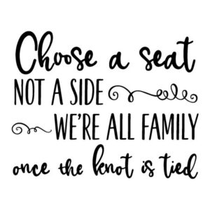 Choose a Seat Wall Quotes™ Decal